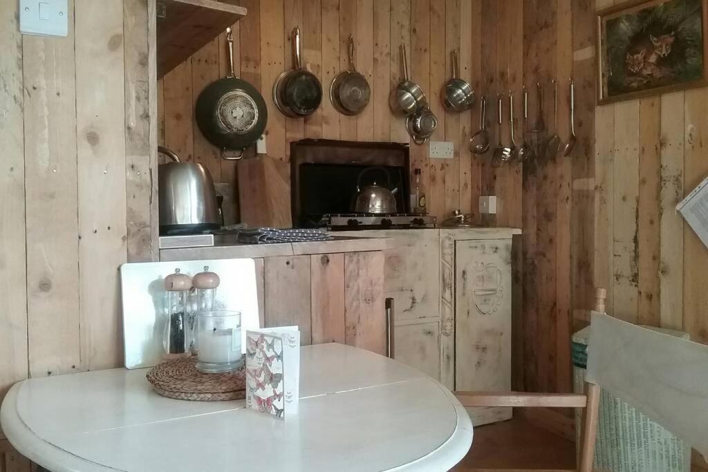 Foxesden, Unique Eco Cabin, Dartmoor Views South Brent Buitenkant foto