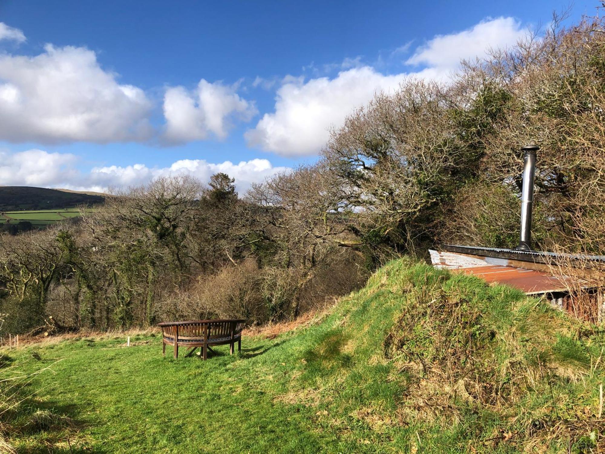 Foxesden, Unique Eco Cabin, Dartmoor Views South Brent Buitenkant foto